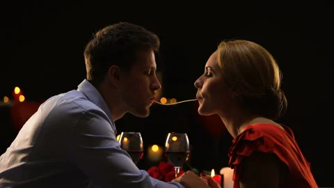 Sexy Romantic Couple Kiss Stock Video Footage | Royalty Free Sexy