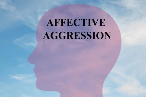 Affective Aggression concept Stock Illustration