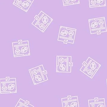 Affiliate link line seamless pattern Stockillustratie