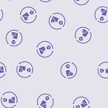 Affiliate partnership glyph seamless pattern 스톡 일러스트