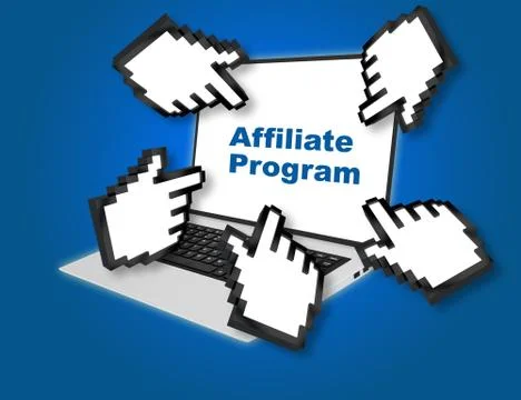 Affiliate Program concept イラスト素材