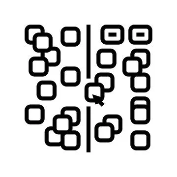Affinity diagram ux ui design line icon vector illustration Stock Illustration