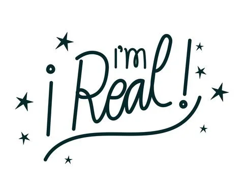 Affirmation phrase design Stock Illustration