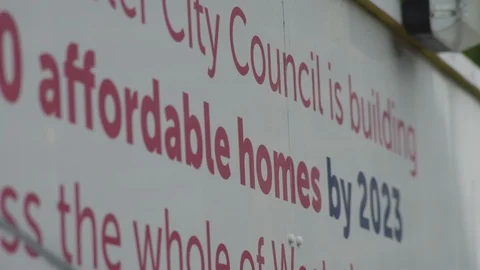 Affordable Homes by 2023 Stock Footage 93202206