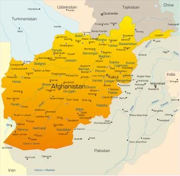 Afganistan Illustrazione stock