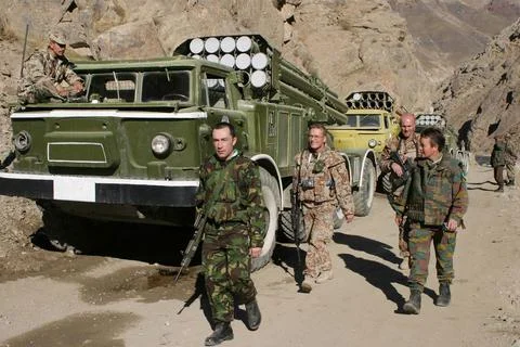 Afghanistan Ddr Program - Dec 2003 写真素材