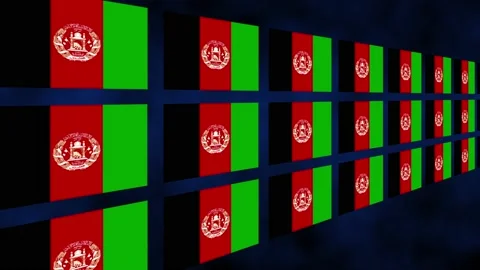 Afghanistan Flag Animated Background 3d Stock Video Pond5