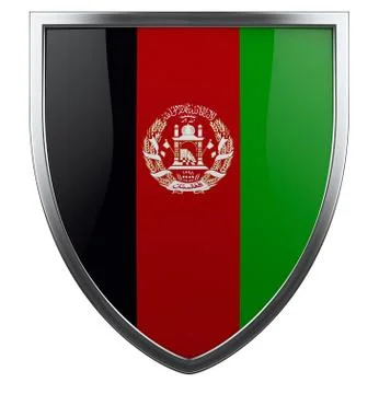 Afghanistan flag Stock Illustration