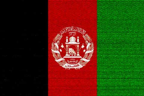Afghanistan flag Stock Illustration