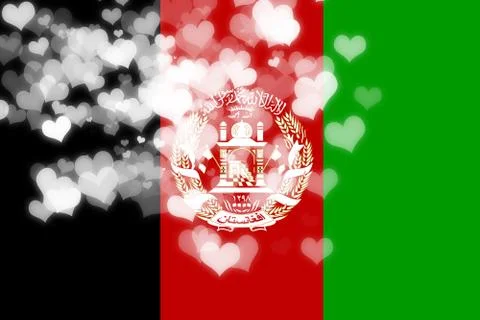 Afghanistan flag Stock Illustration