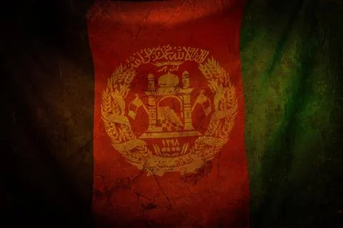 Afghanistan flag Stock Photos