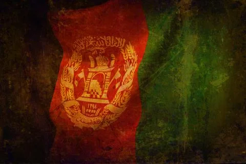 Afghanistan flag Stock Photos