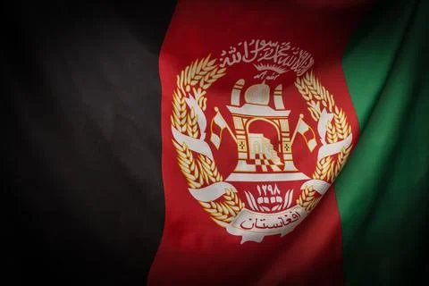 Afghanistan flag Stock Photos