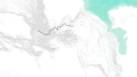 Afghanistan Map Animation Stock Footage 238629305