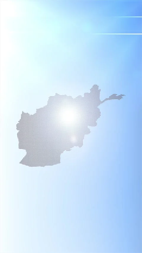 Afghanistan Map Opener Stock Footage 276970983