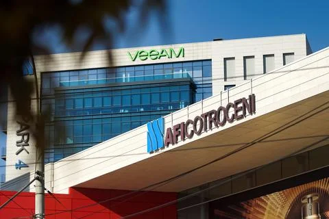 AFI Cotroceni - Bucharest 库存照片