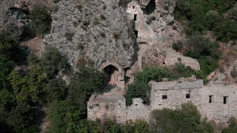 Afkule Monastery 01 Stock Footage 245995443