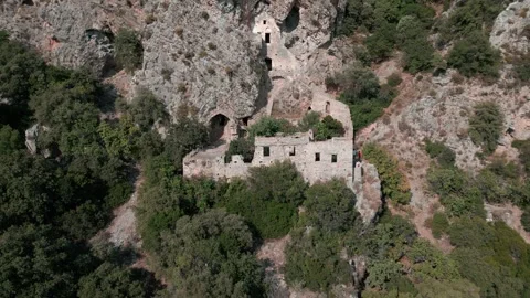 Afkule Monastery 02 Video stock 245995513