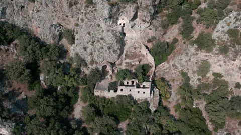 Afkule Monastery 04 Stock Footage 245995797