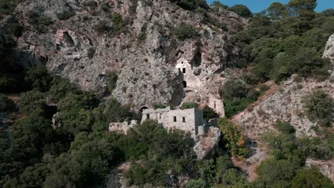 Afkule Monastery 08 Video stock 245996945