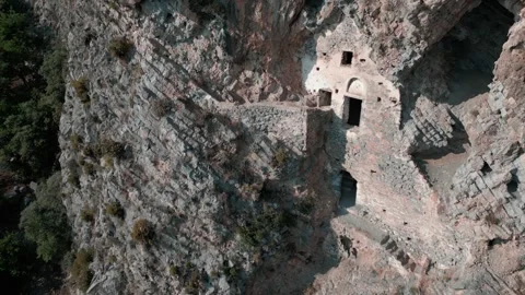 Afkule Monastery 10 Stock Footage 245997746