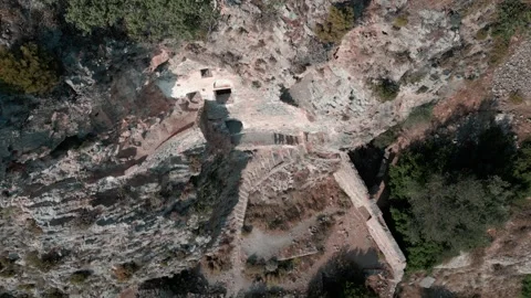 Afkule Monastery 19 Video stock 246045626