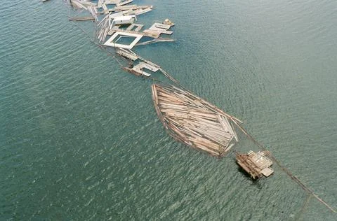 Afloat Foto stock