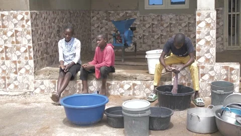 Africa children faces and their poor condition in Northern Nigeria Видео 249727004