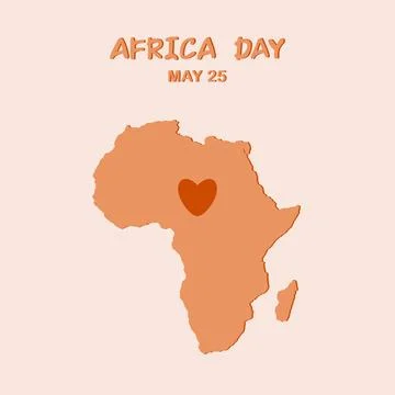 Africa Day Stock Illustration