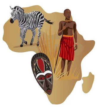 Africa 스톡 일러스트