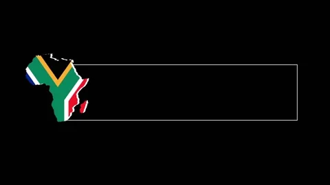 Africa map for titles	 動画素材 153489528