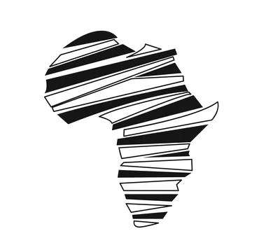 Africa map vector illustration Stock Illustration