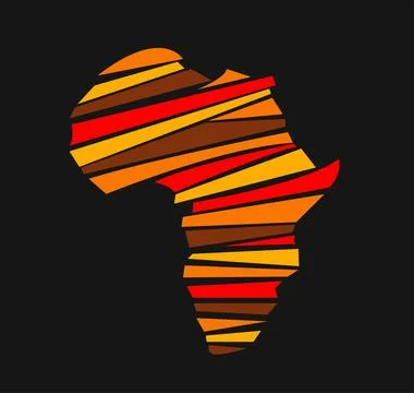 Africa map vector illustration Stock Illustration