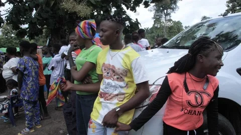 Africa people faces Stock Footage 164491653