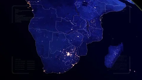 Africa Planet Earth intro. Stock Footage