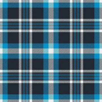 Africa textile vector pattern, 50s check fabric seamless. Kilt plaid textur.. Stock Illustration