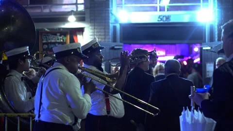 African american black male is playing the trumpet music with his performance Stock Footage