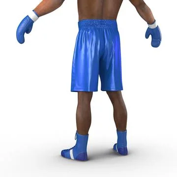 African American Boxer 2 ~ 3D Model #90942554 | Pond5