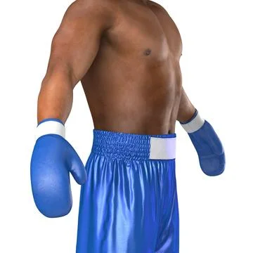 African American Boxer 2 ~ 3D Model #90942554 | Pond5