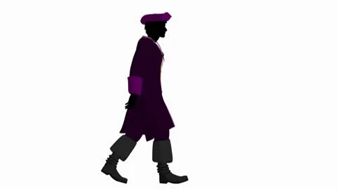 African american captain hook Stock Footage 10608720