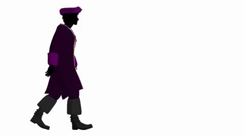 African american captain hook Stock Footage 10608721