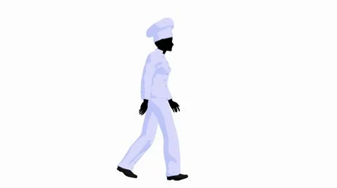 African american chef Stock Footage 8916623