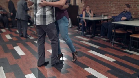 African American dance lessons Stock Footage 124675647