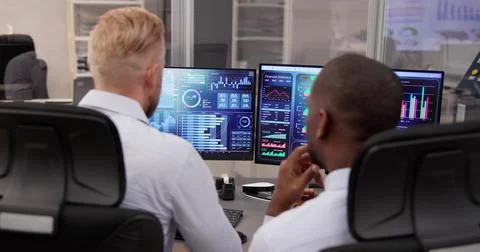 African American Data Analyst Stock Photos