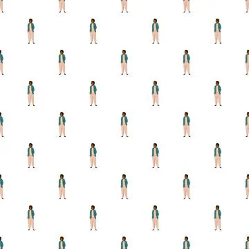 African american man pattern with hands in pockets 스톡 일러스트