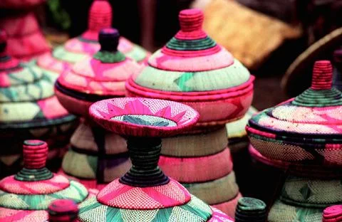 African Artifacts 스톡 사진