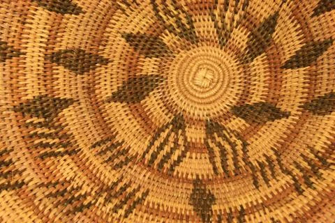 African basket pattern Stock Photos