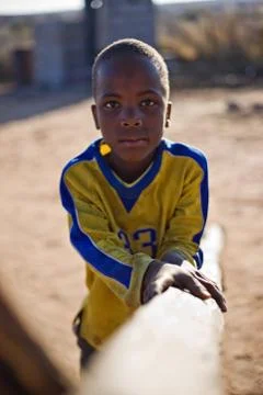 African boy Stock Photos