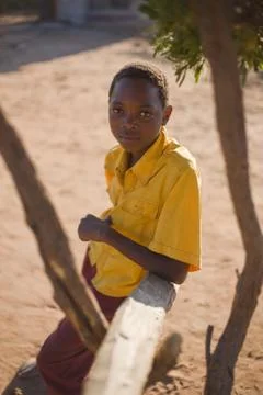 African boy Fotos Stock