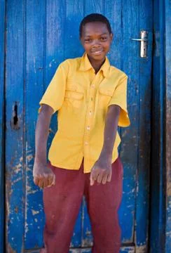 African boy Stock Photos